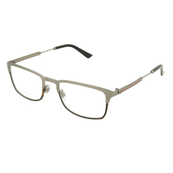 Gucci Square Tri-Colored Glasses - Picture 1 of 3